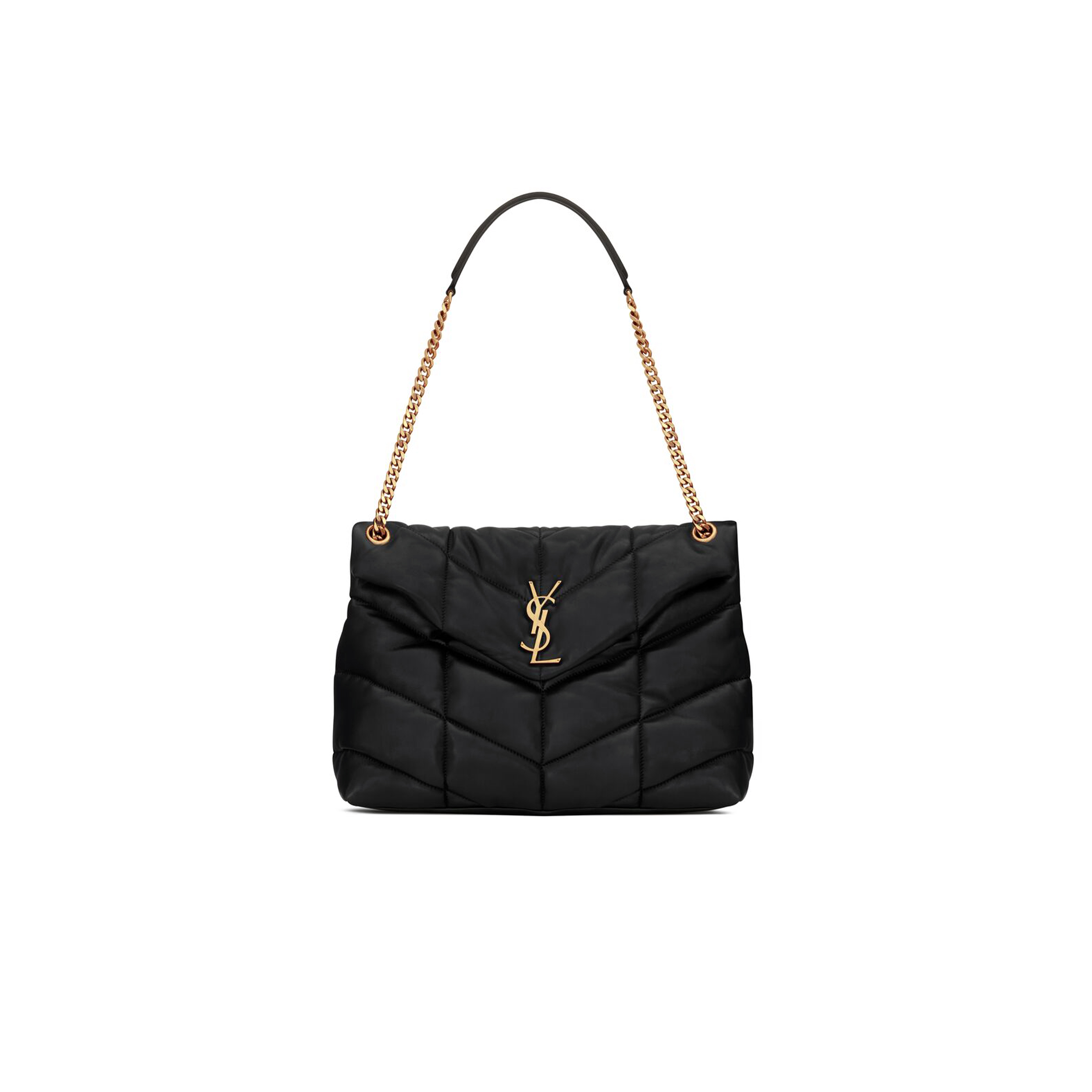 YSL PUFFER MEDIUM IN NAPPA LEATHER 5774751EL071000 (35*23*13.5cm) YSL PUFFER MEDIUM IN NAPPA LEATHER 5774751EL071000 (35*23*13.5cm)